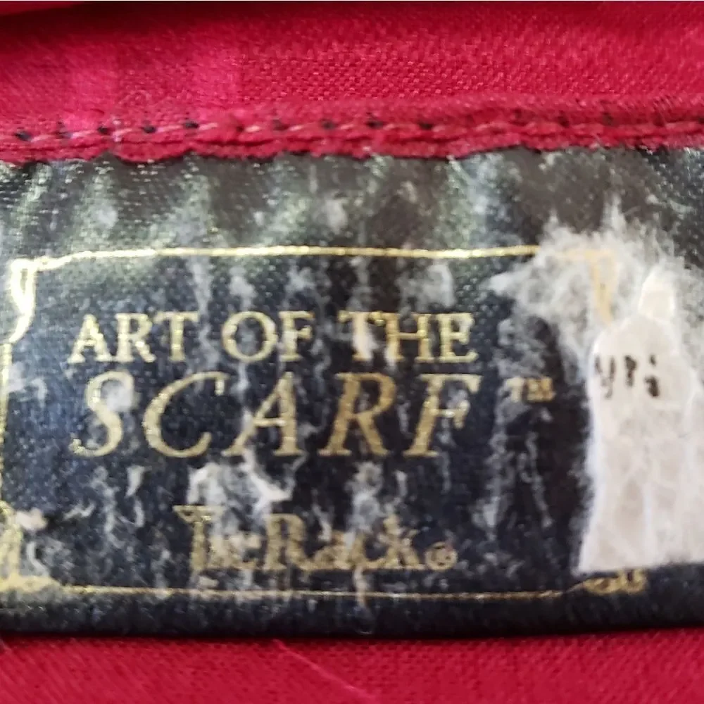 Rack art scarf